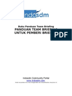 Buku Panduan Team Briefing Indosdm