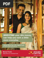 ABSL Liquid Fund Leaflet