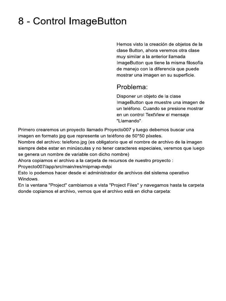 08 Control ImageButton PDF | PDF