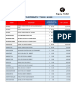 Lista de Precios Distribuidor Ninebot by Segway - Q2 2020 PDF