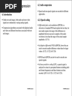 Audio and Video Compression