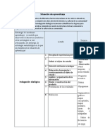 ACTIVIDADES MACRO DE LAS ESTRATEGIAS (Situación de Aprendizaje)