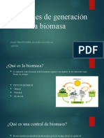 Centrales de Generación A Biomasa