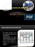 Rectificación de motores: Medidas y tolerancias