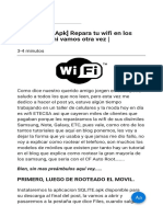 TUTORIAL Apk Repara Tu Wifi en Los Samsung Ahi Vamos Otra Vez