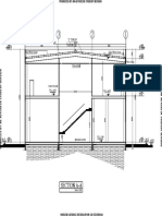 AutoCAD Section Drawing of Building Frame