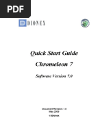 Quick Start Guide Chromeleon 7: Software Version 7.0