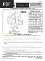 Viking Model E-1 Deluge Valve Data | PDF | Fire Sprinkler System | Valve