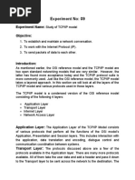 Study of TCP_IP model