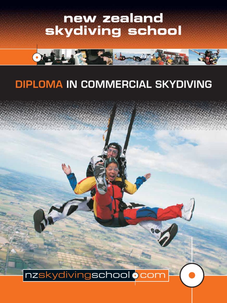 Diploma in Commercial Skydiving | PDF | Parachuting | International Student