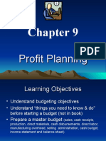 230 Chap 09 Profit Planning