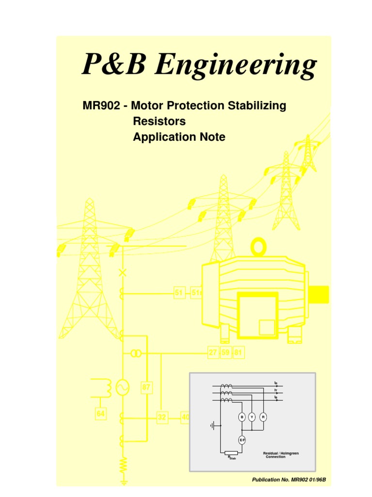 Stabilizing Resistors for MR902 Relays | PDF | Resistor | Electrical ...