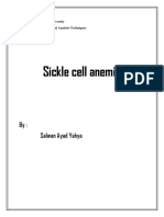 Sickle Cell Anemia: By: Salwan Ayad Yahya