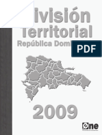 División Territorial 2009 para CD PDF