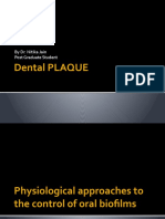 Dental PLAQUE: by Dr. Nitika Jain Post Graduate Student