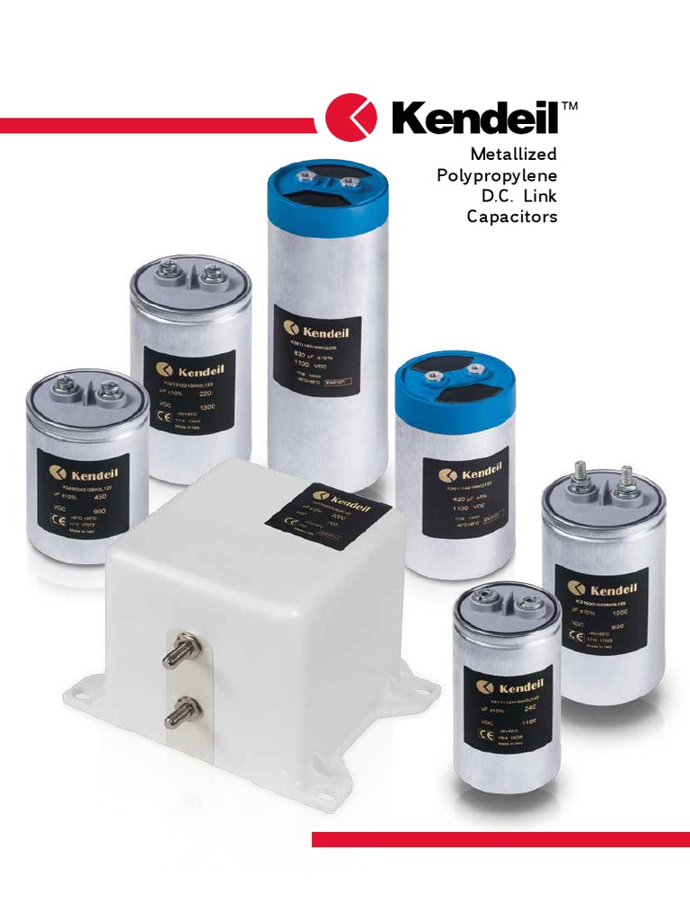Kendeil Film Capacitors Shortsheet 2018 PDF Power Electronics