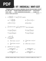 M14 - Indefinite Integration