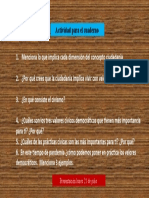 Actividad - CiudadanÃ A y Valores Democr