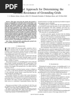 A Practical Approach For Determining The Grounding Grid PDF