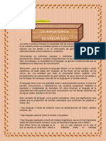 3 Periodo La Importancia Del Hablar Bien Docente Nos Ayudo Yurani Mejia Castañeda 6°2