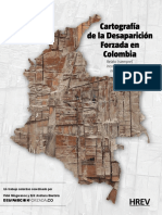Cartografia Desaparicion Forzada en Colombia