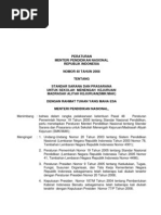 Download Permendiknas RI  No 40 Tahun 2008 - STANDAR SARANA DAN PRASARANA SMK by HendiLaksya SN47443816 doc pdf