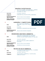 Revistas para Publicar Investigaciones