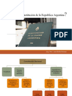 Estructura de La Constitución Nacional
