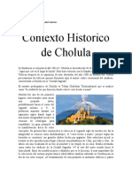 Contexto Cholula