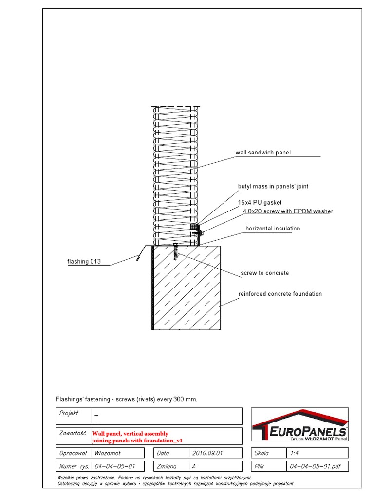 Wall Sandwich Panel: Wall Panel, Vertical Assembly Joining Panels With ...