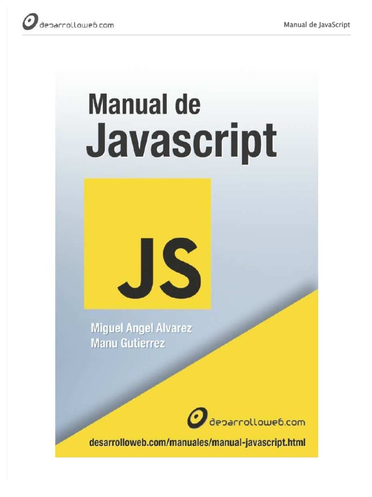 Guía Básica de JavaScript | PDF | Script Java | Lenguaje de programación