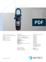 Digital multimeter measures AC/DC current up to 600A