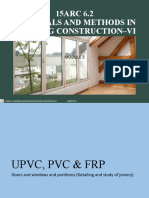 Upvc PVC FRP - Door Win Partition
