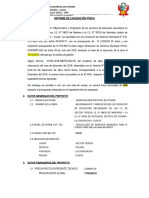 INFORME LIQUIDACIÓN FÍSICA 