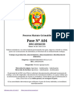 Solicitud de Pase Personal Laboral