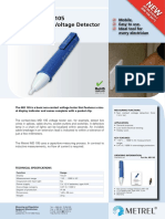 Metrel MD 105 Non Contact Voltage Detector: Mobile, Easy To Use, Ideal Tool For Every Electrician