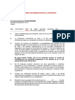 Formato Carta de Presentación-Persona Natural