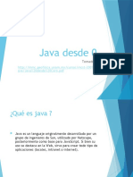 Java desde 0: Introducción al lenguaje de programación Java