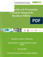 TEMA I. 5 Introduccion A La Gestion Integral de Residuos Solidos