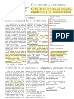 Contextos y Texturas COVID 19