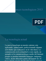 Avances Tecnologicos 2013