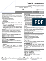 FACTOR XII Plasma Déficient