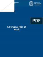 A Personal Plan of Work: Curso de Idiomas