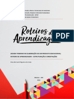 Design Thinking Na Elaboração de Um Produto Educacional-Roteiro de Aprendizagem-Estruturação e Orientação