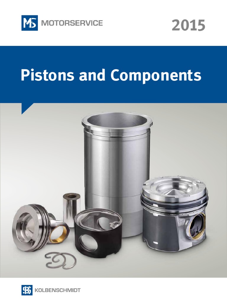 Kolben Und Komponenten - Pistons and Components - Pistons Et Composants -  Pistones y Componentes - Поршни и Компоненты