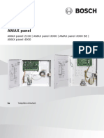 AMAX Panel Family Installation Manual huHU 15867163019 PDF