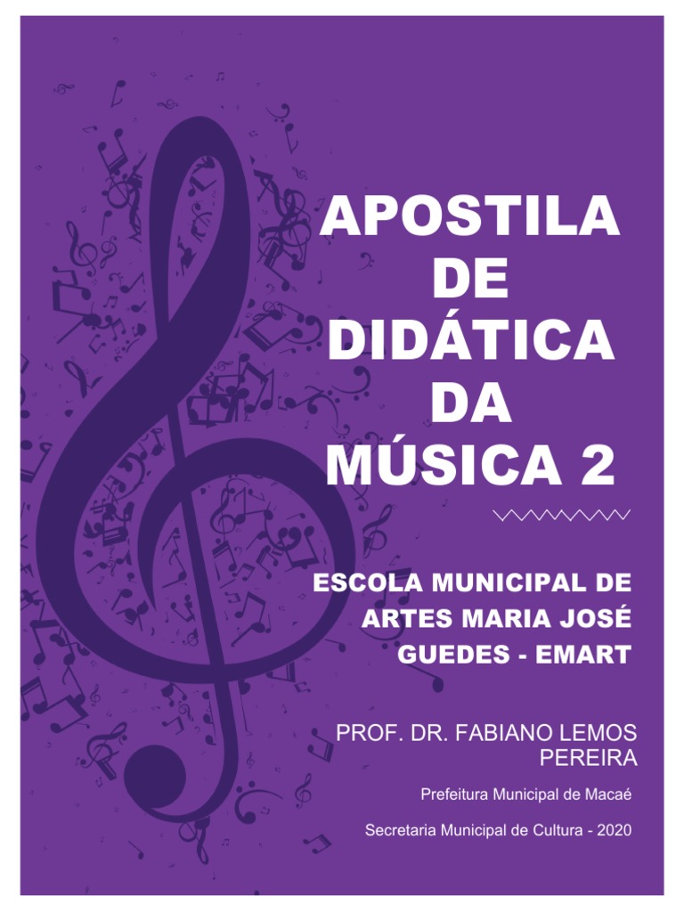 Apostila Didática Da Musica 2 PDF Música clássica Educação Musical imagem