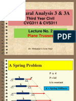 Structural Analysis 3 & 3A: Third Year Civil CVG311 & CVS311 Lecture No. 2