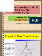 Structural Analysis 3 & 3A: Third Year Civil CVG311 & CVS311 Lecture No. 3