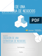 Plantilla Creación de Una Estrategia de Negocios